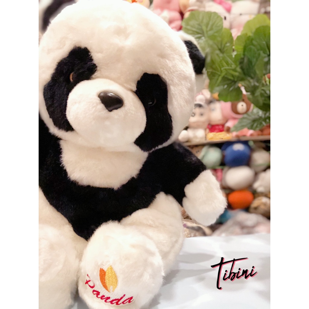 Gấu bông Panda lông siêu mượt 45cm - Ảnh thật - Thú nhồi bông, đồ chơi