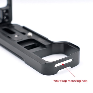 Quick Release Plate,Camera Grip Base for Sony A7C Camera L Bracket Quick Release Plate Black