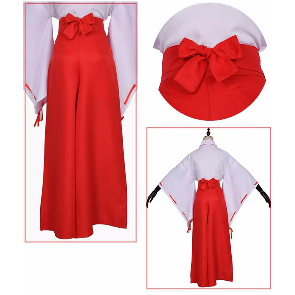 Bộ Kimono Toàn Bộ Phong Cách Anime Inuyasha Kikyo/Mikofuku
