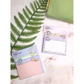 Giấy note - giấy ghi chú xấp 3 kiểu hình kute