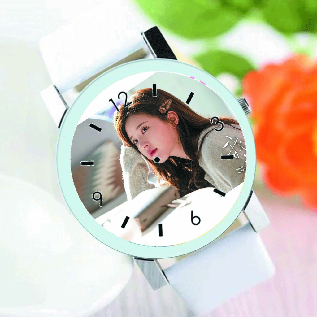 Đồng hồ đeo tay nam nữ IN HÌNH Vương Nguyên TFBoys phụ kiện thời trang