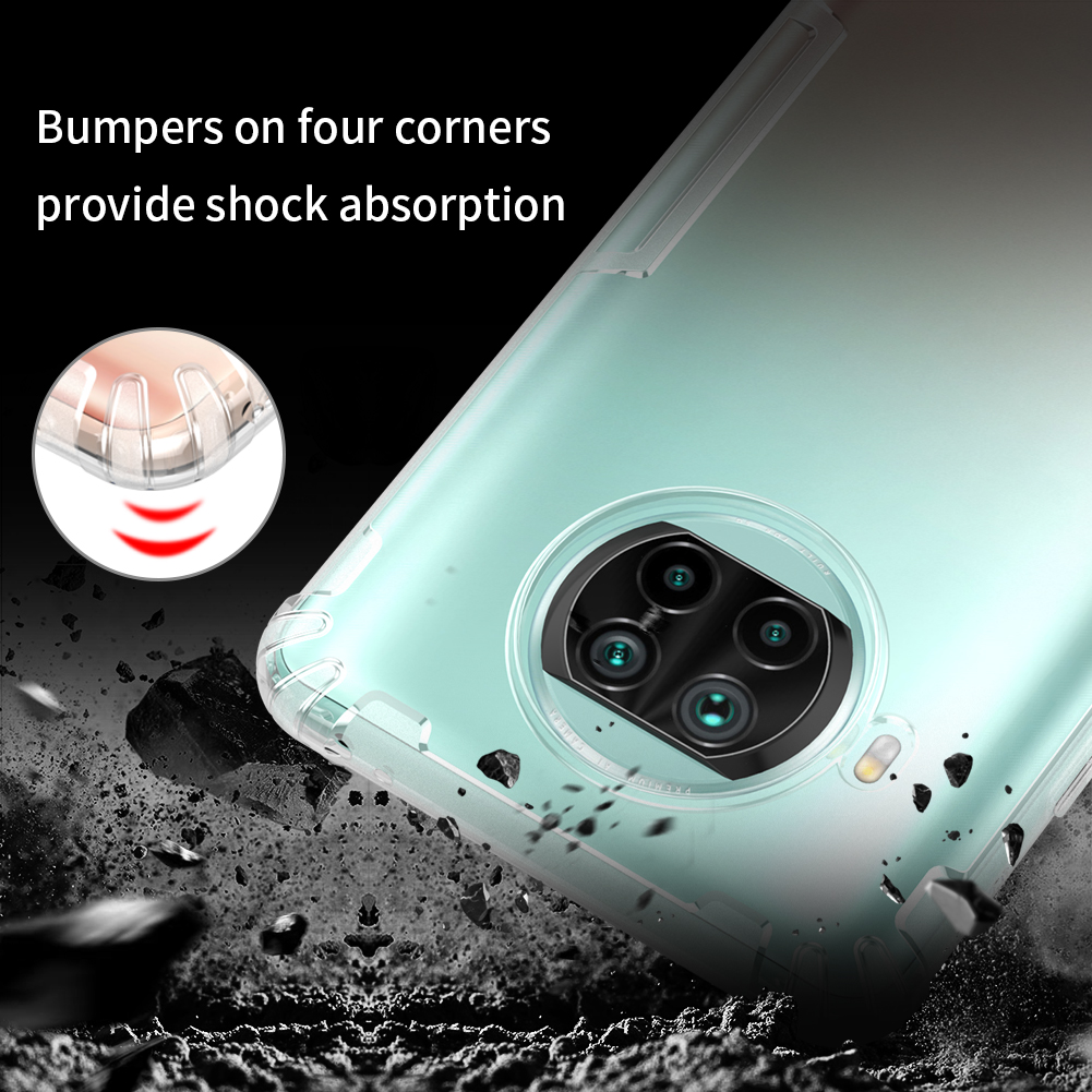 Ốp Điện Thoại NILLKIN Silicon Mềm TPU Tự Nhiên Trong Suốt Siêu Mỏng Chống Sốc Cho XIAOMI MI 10T LITE