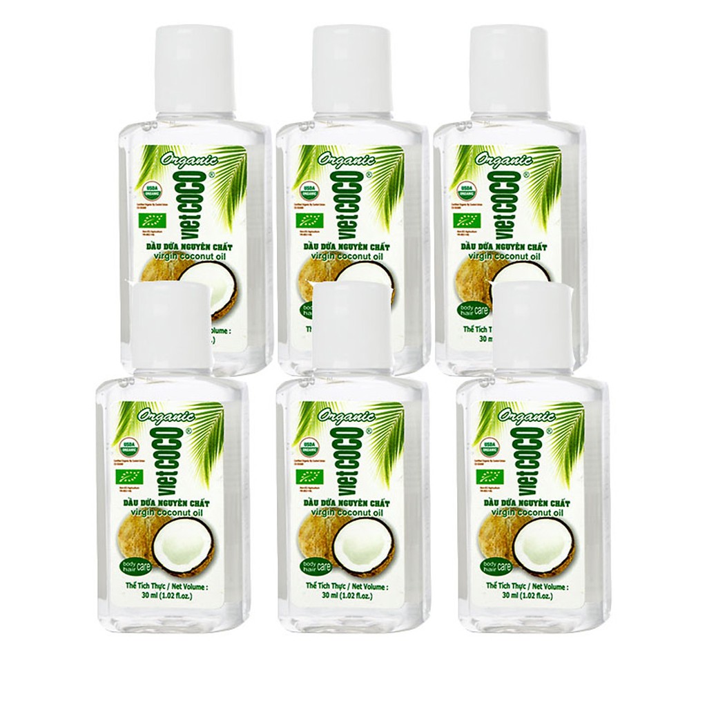 Dầu dừa Làm đẹp Vietcoco 30ml  (100% nguyên chất)