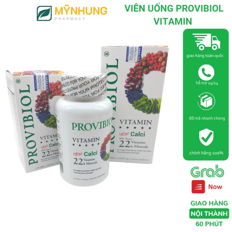 Viên uống provibiol vitamin - Bổ sung vitamin và khoáng chất hàng ngày cho bạn.