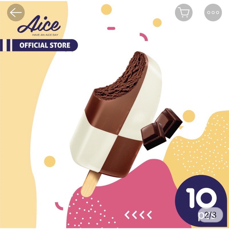 Kem Aice Socola 2 Màu