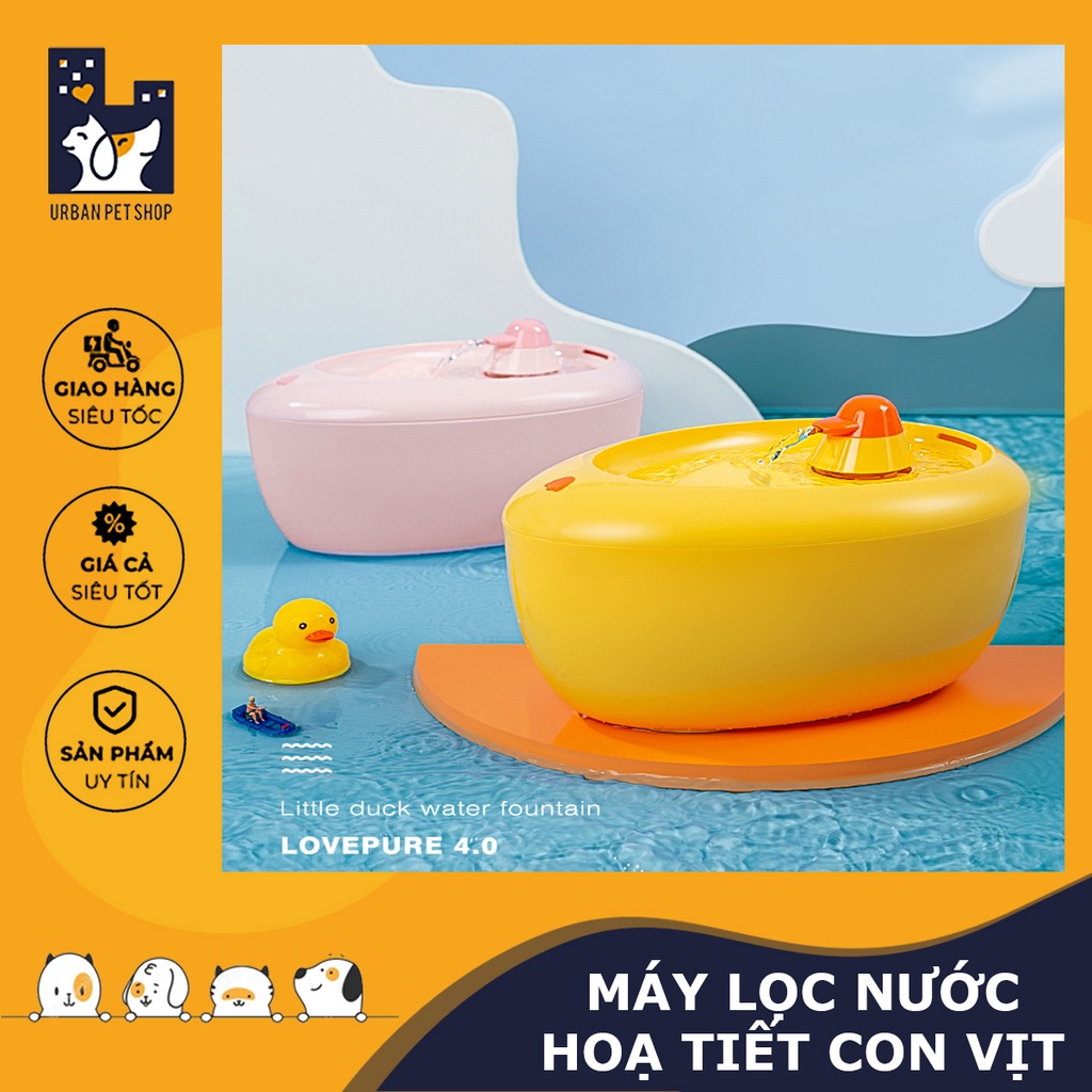 𝗨𝗿𝗯𝗮𝗻_𝗔𝗶𝘄𝗼_MÁY LỌC NƯỚC CHO THÚ CƯNG ( BAO GỒM 3 MIẾNG LỌC )