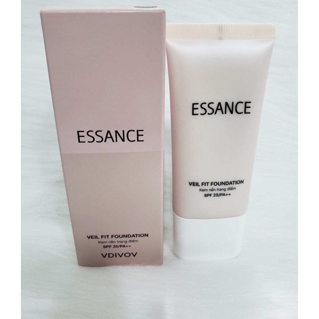 KEM NỀN TRANG ĐIỂM ESSANCE VEIL FIT FOUNDATION SPF25 PA ++ 30ml