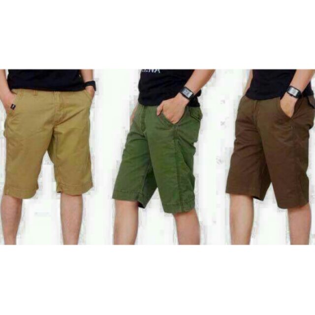 Quần short kaki nam
