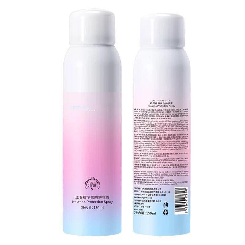 Xịt Chống Nắng Trắng da 150ml Nội Địa Trung [Sẵn SLL]