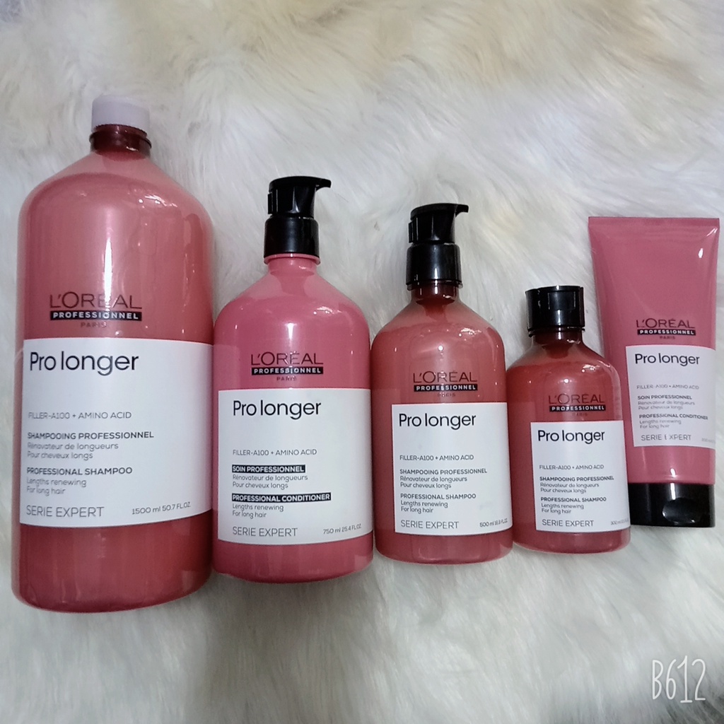 ( Hàng chính hãng) Combo Gội, Xả Giúp Tóc Trông Chắc Khỏe Và Giảm Đứt Gãy Loreal Pro Longer