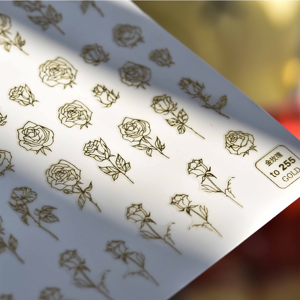 [Hàng mới về] Miếng dán họa tiết bướm 5D trang trí móng tay DIY