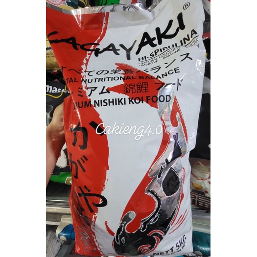Thức ăn cá Koi Kagayaki tăng màu và tăng trưởng 5kg, 10kg