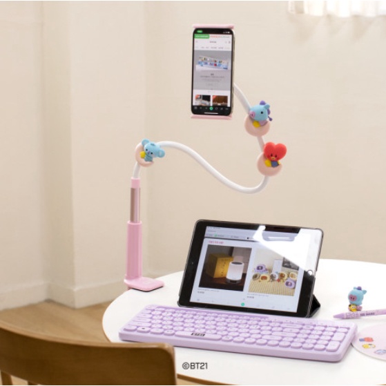 Giá đỡ điện thoại hình BTS BT21 dễ thương