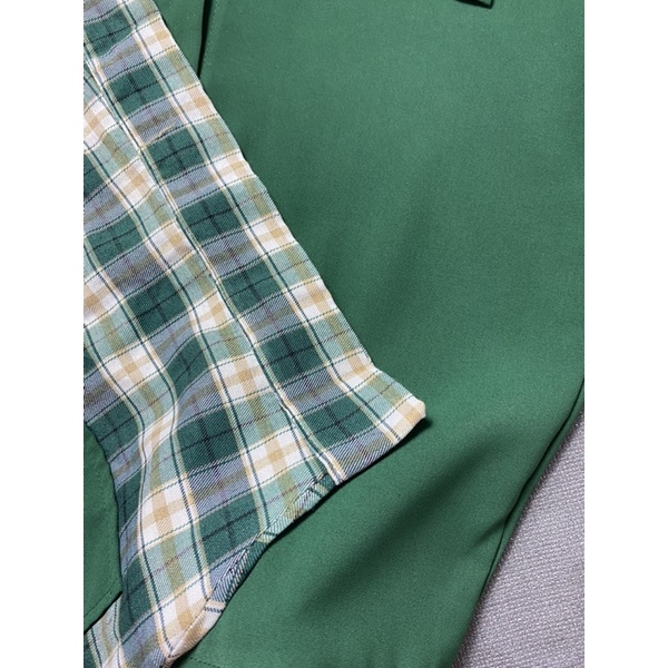 Set Bô Đi Chơi Áo Sơ Mi Phói Chân Váy Kẻ Phong Cách Hiện Đại Cá Tính Thời Trang Nữ Xm Minh Phúc