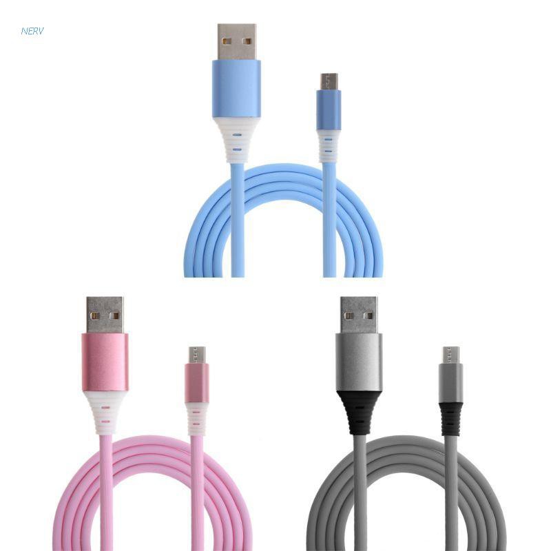 NERV 2.4A LED Micro USB Music Control Cord Fast Charging Data Cable For Xiaomi Huawei Samsung Android Mobile Phone Tablet