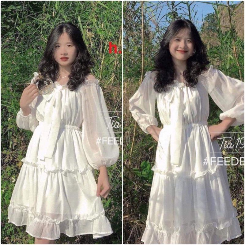 Váy công chúa hai lớp