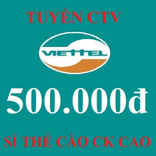 Thẻ Viettel 500k