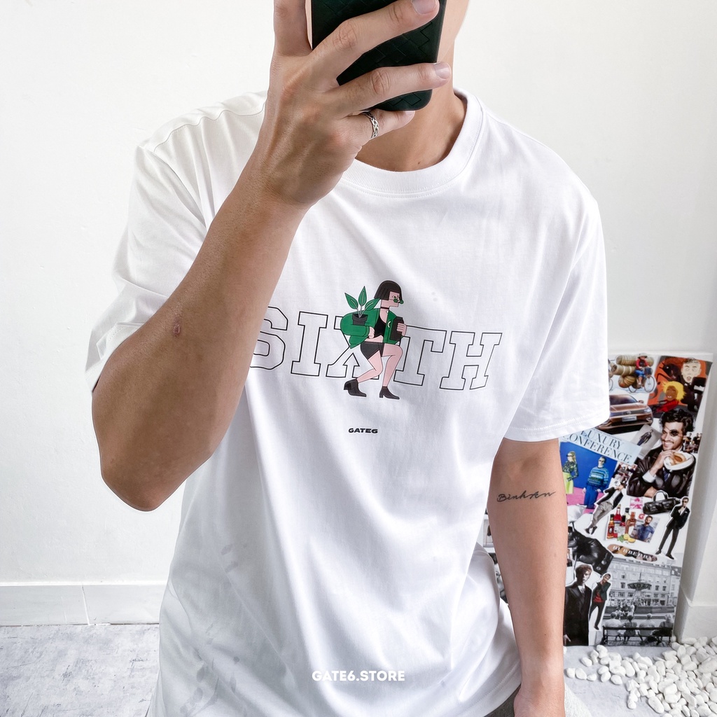Áo Phông Nam Nữ GATE6 Camilo, thun cổ tròn Unisex 100% cotton vải mềm local brand - #G0031