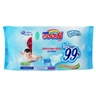 KHĂN GIẤY ƯỚT GOO.N WET WIPE PQCK 55 TỜ 11/2022
