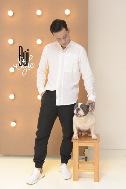 ÁO SƠ MI ĐŨI LINEN DÀI TAY - GIẤU CÚC