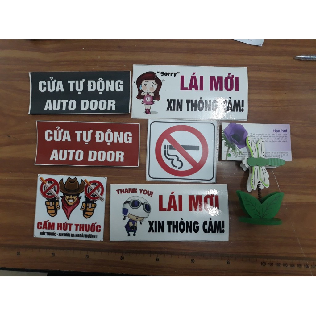 Decan dán xe cửa tự động/ Auto Door, Decal dán ô tô nhiều màu, dễ dán, dễ rửa xe