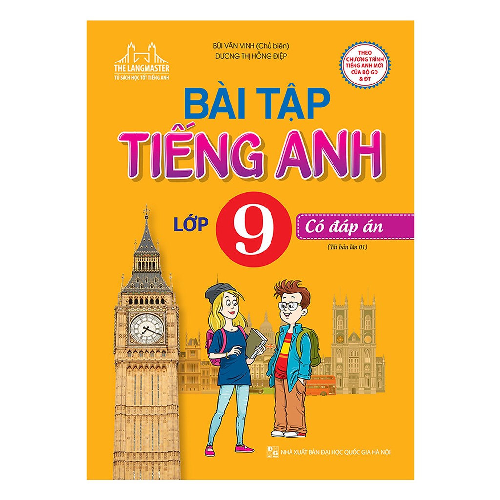 Sách - Bài tập tiếng anh lớp 9 (có đáp án)