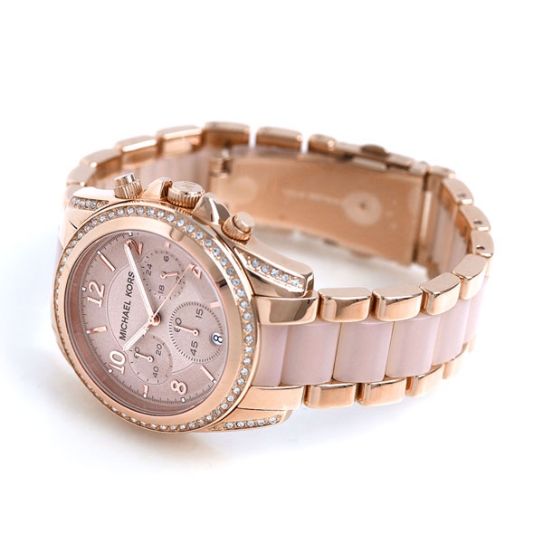 Đồng Hồ Nữ Michael Kors MK5943 Chronograph Dây Kim Loại 39mm