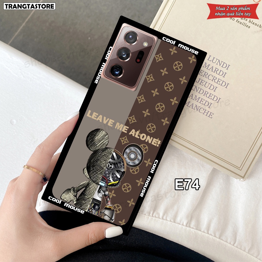 Ốp lưng Samsung Note 20 / Note 20 Ultra / Note 20 Ultra 5G  in hình gấu Bearbrick,Metal Style,Doremon siêu dễ thương chấ