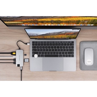 Cáp Hyper drive SLIM 8 in 1 USB-C Hub for MácBook, PC & Devices