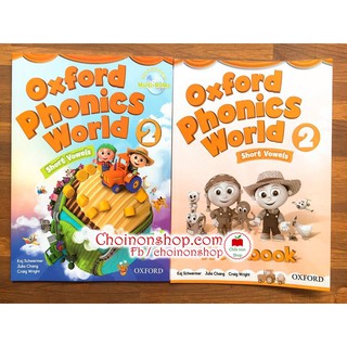 Đồ chơi - Bộ Oxford Phonics World 2 - 2q - khổ B5