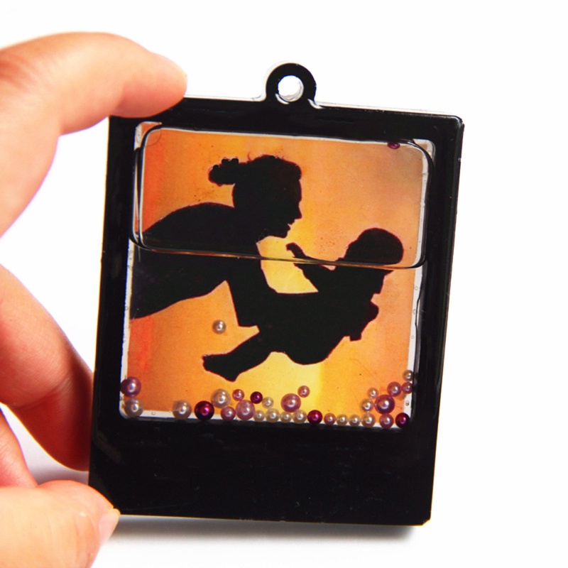 Khuôn Silicone Làm Mặt Trang Sức Hình Khung Ảnh Sáng Tạo DIY