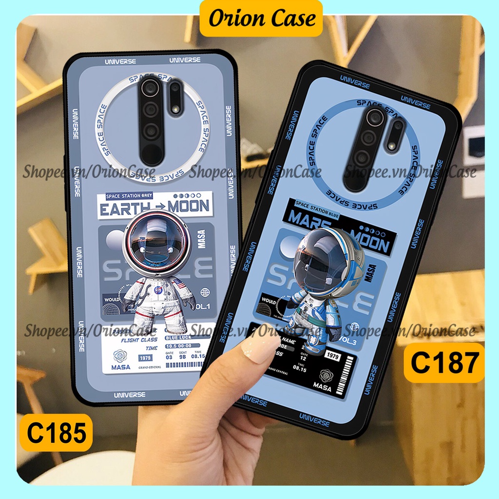 Ốp Xiaomi Redmi 9 in hình astronaut pro nasa, moutain cá tính.ốp lưng chống sốc.