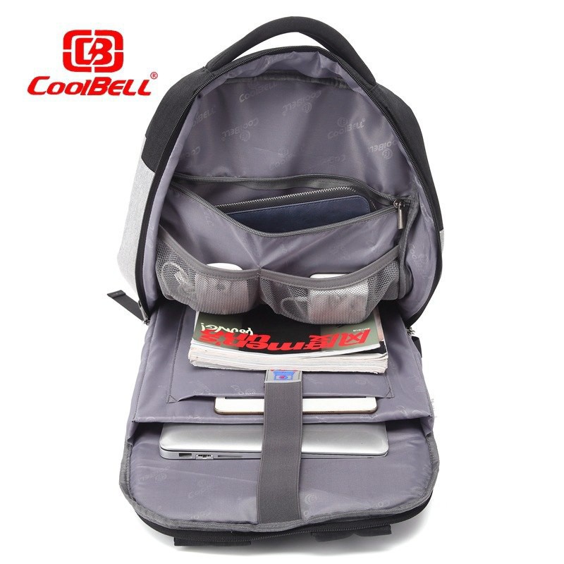 Balo Thời Trang Nam Đa Năng Đựng Laptop Coolbell CB504, Balo Nam Cao Cấp Kích Thước Lớn Đựng Được Laptop 15.6 Inch