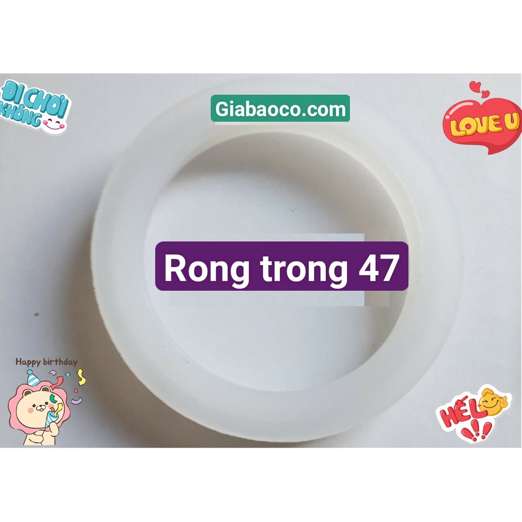 Roong Trong Ống Thủy Tinh Phi 47 - Dùng cho máy nước nóng năng lượng mặt trời