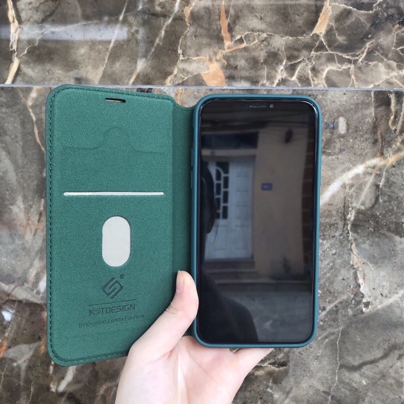 Bao da KST Desing iPhone 12 Mini, 12,12 Pro, 12 Pro Max 11 11 Pro Max XS max xs 7Plus 8plus có ngăn nhét thẻ