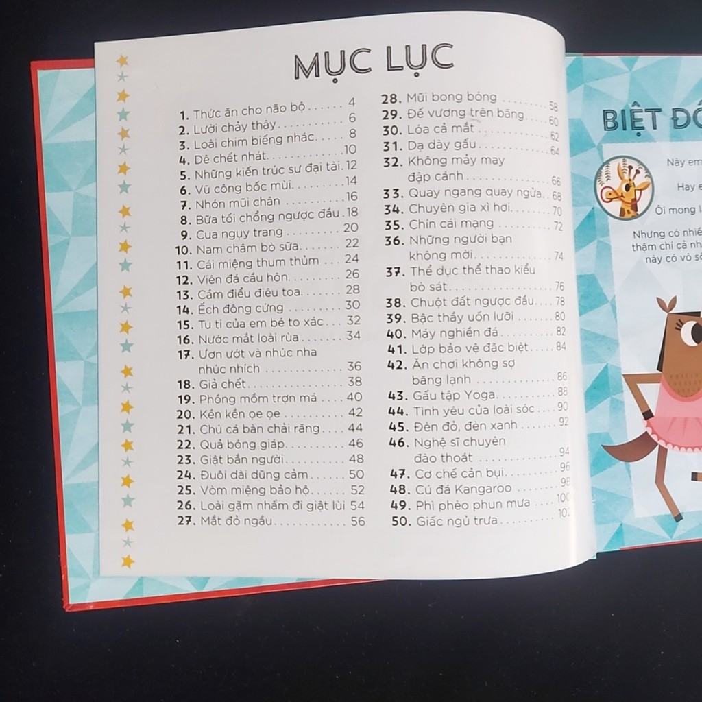 Sách -  50 Khám Phá Về Những Siêu Năng Lực Kỳ Quặc Của Động Vật - Sách khoa học cho bé (CRB)