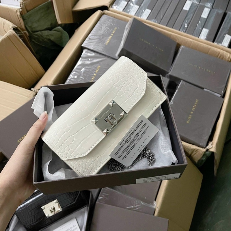 Túi xách cnk vân rắn ảnh thật + video