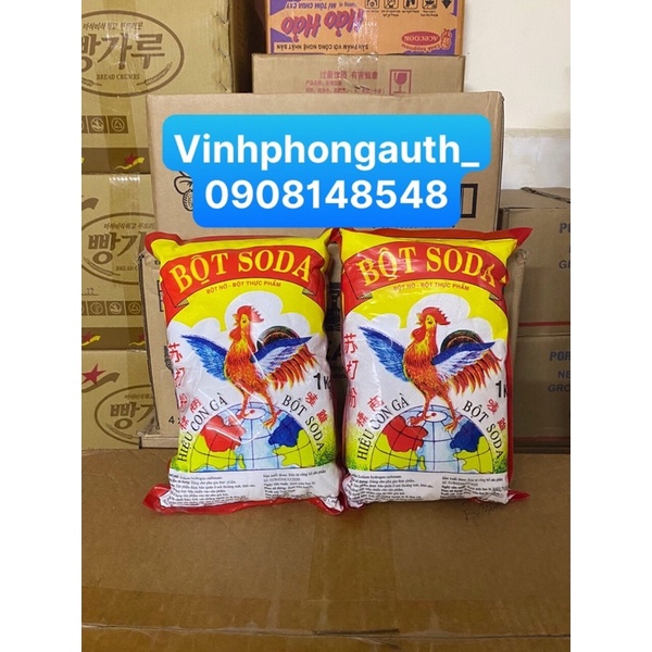Bột soda hiệu con gà 1kg