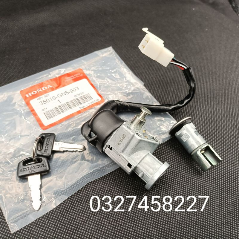 Bộ ổ khóa điện xe Dream zin Honda thái chính hãng
