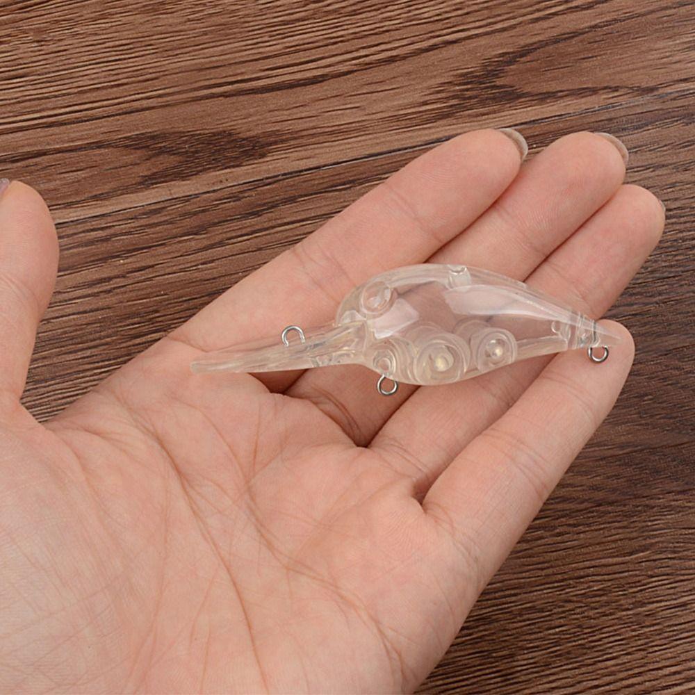 WTTLE Set 5 Mồi Giả Trong Suốt Câu Cá