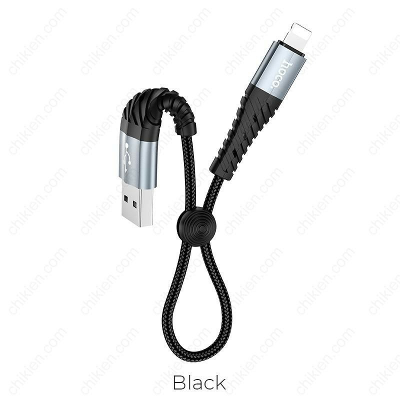 Cáp ngắn Micro USB / Type C / Lightning Hoco X38 Dây Dù Siêu Bền