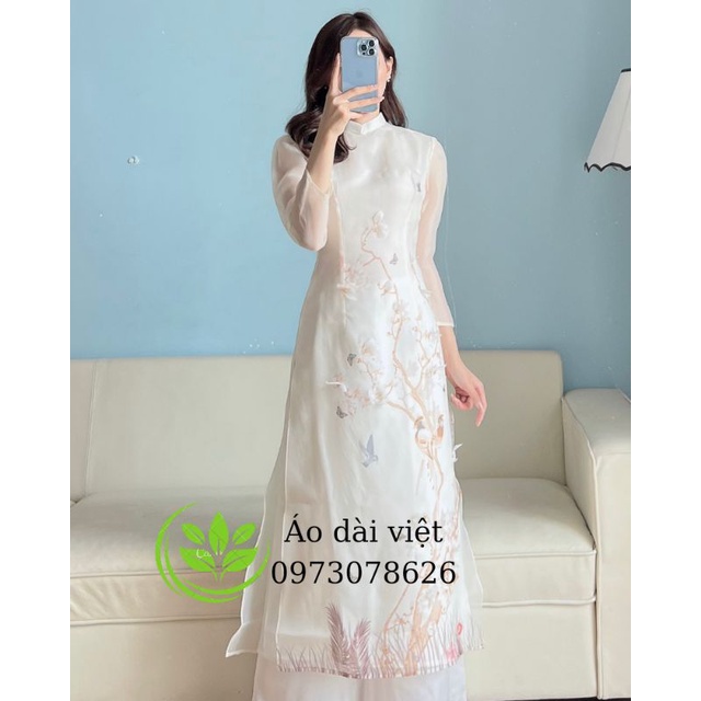 🥰 Siêu phẩm áo dài tơ kết đẹp sang chảnh nổi bật hàng thiết kế cao cấp🥰 Áo dài cách tân tết giá rẻ | BigBuy360 - bigbuy360.vn