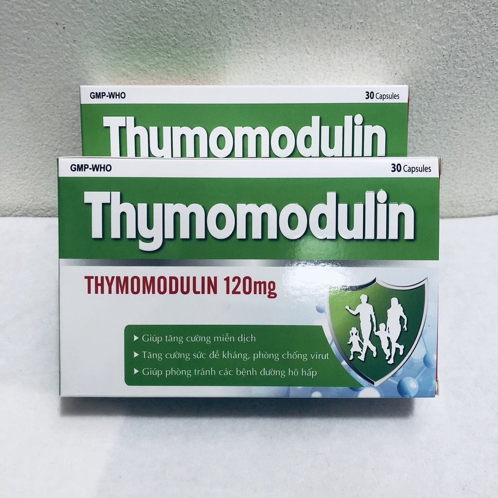 Thymomodulin 120mg-Hỗ Trợ Tăng Khả Năng Miễn Dịch,Tăng Sức Đề Kháng, Kích Thích Cơ Thể Sản Sinh Kháng Thể