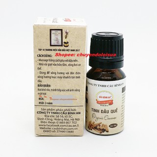TINH DẦU QUẾ CẦU BÌNH AN CHAI 10ML