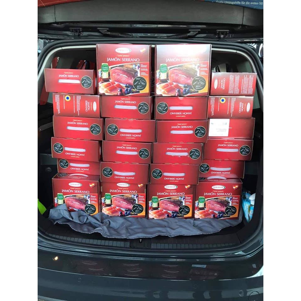 ĐÙI HEO MUỐI JAMON SERRANO ABRAHAM | BigBuy360 - bigbuy360.vn