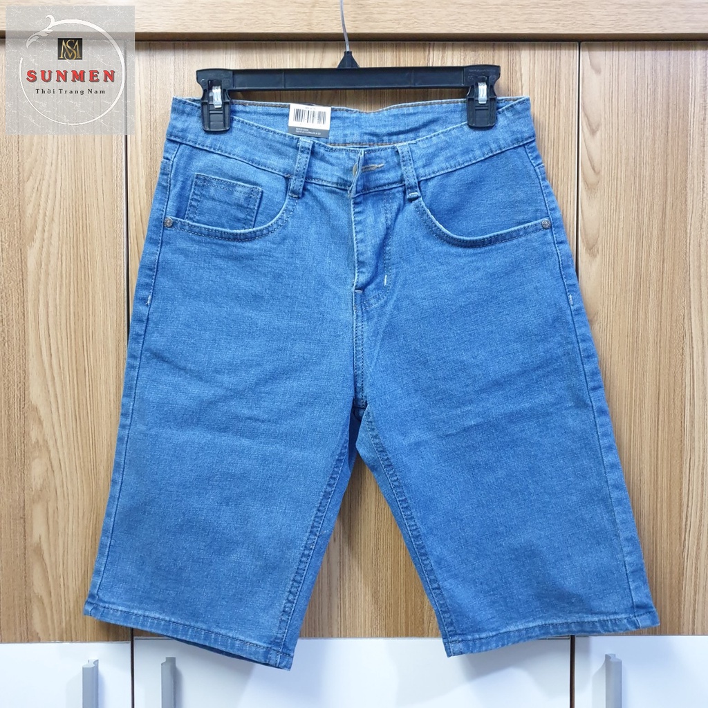 [HCM] Quần Jean Lửng Nam - Quần Short Jean Nam Thun Co Giãn Cao Cấp Thoải Mái SUNMEN-Hàng VNXK 100%