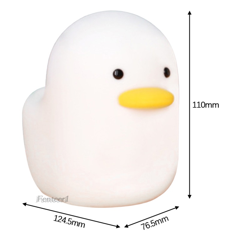 Đèn Ngủ Để Bàn Hình Chú Vịt Dễ Thương Cho Bé