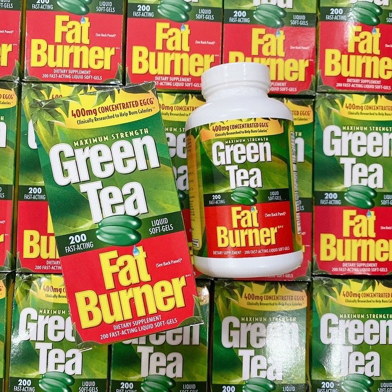 Viên uống giảm cân từ trà xanh Green Tea Fat Burner 200 viên