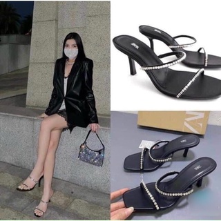Guốc za•ra 2 quai đá fullbox