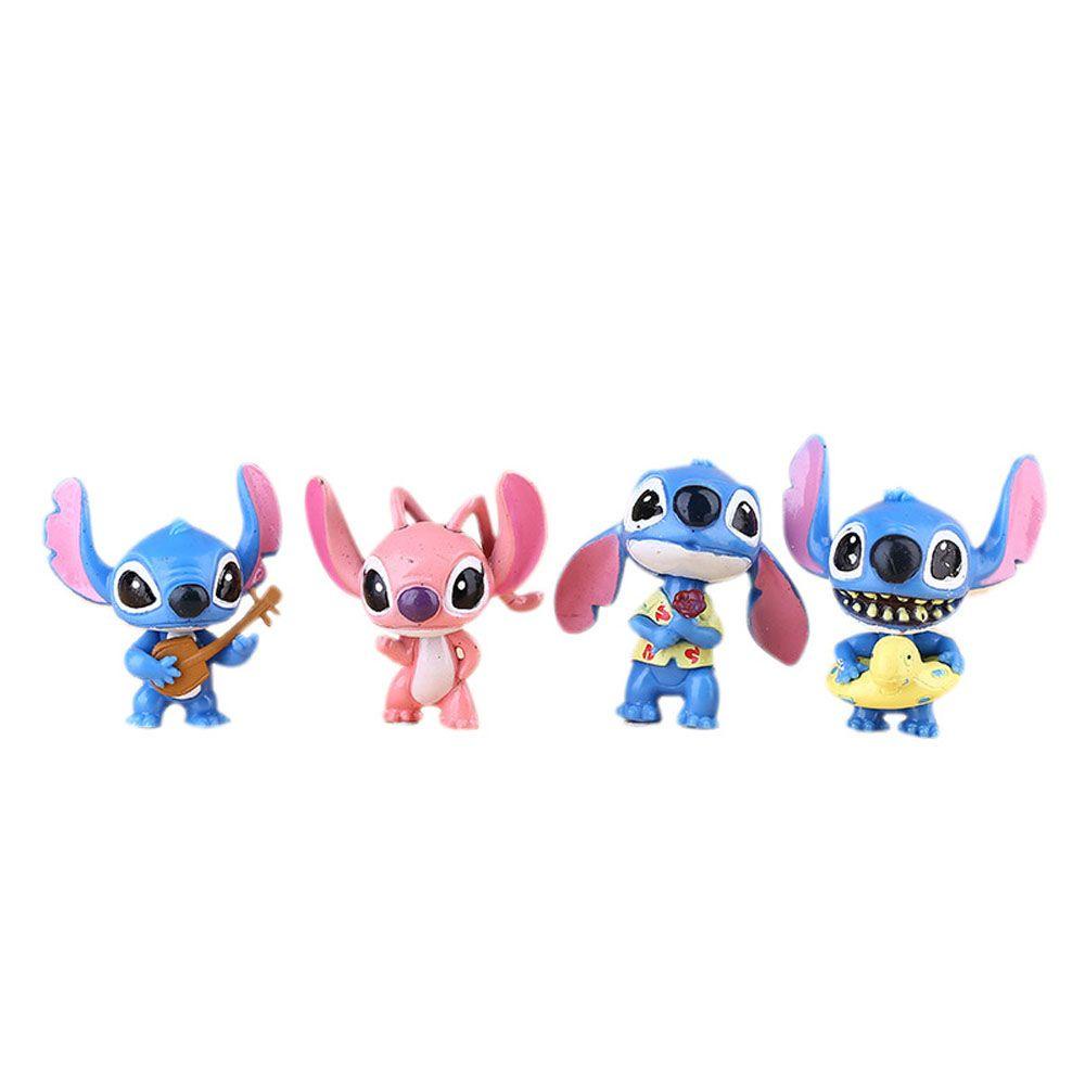 Set 10 Mô Hình Nhân Vật Hoạt Hình Stitch Dễ Thương